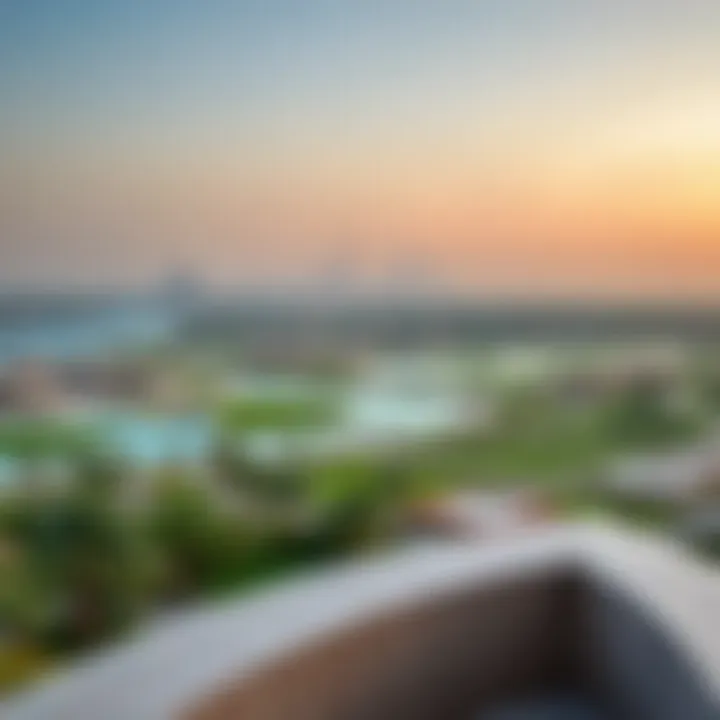 Panoramic View of Ras Al Khor A panoramic view of Ras Al Khor showcasing its natural beauty and urban skyline.