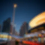 Dubai skyline showcasing modern architecture