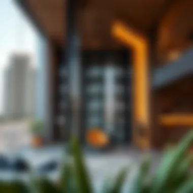 Modern high-rise apartments showcasing contemporary architecture in Dubai