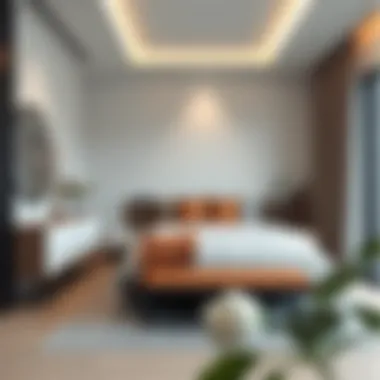 Modern Bedroom Configuration Modern bedroom configuration in Discovery Garden