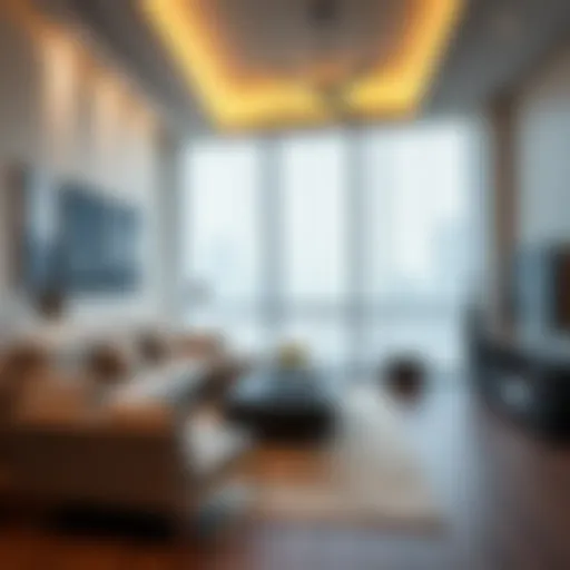 Modern room interior for rent in DIP