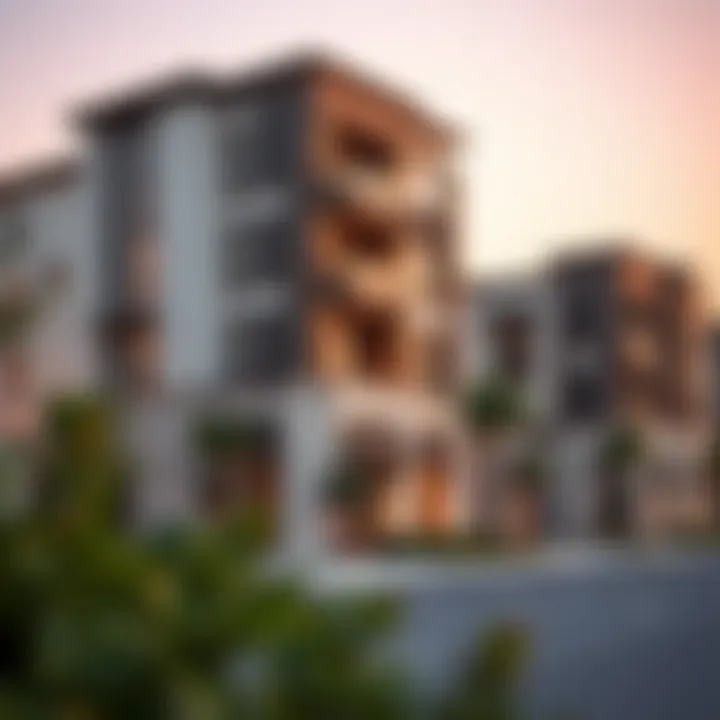 Residential Architecture in Rukn Al Qasimia Stylish residential buildings in Rukn Al Qasimia designed with contemporary flair