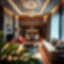 Luxurious living space of Samaya Hotel Apartment