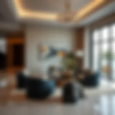 Sophisticated Interior Design at Serenia Living Palm Luxurious interior of a Serenia Living Palm residence