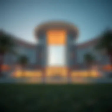 Stunning view of Seven the Palm's architectural design