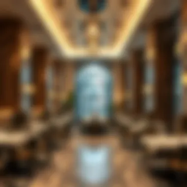 Diverse Dining Area in Dubai Silicon Oasis Hotels Dining area featuring diverse culinary offerings in Dubai Silicon Oasis hotels