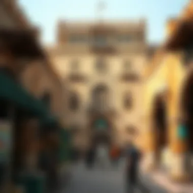 Historical architecture reflecting the cultural heritage of Souq Al Jubail