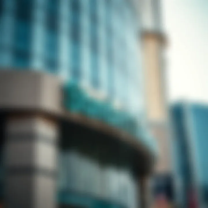 Standard Chartered Bank Signage at Emaar Square Signage of Standard Chartered Bank in Emaar Square