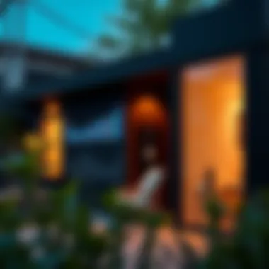 Display of market trends and statistics related to studio housing