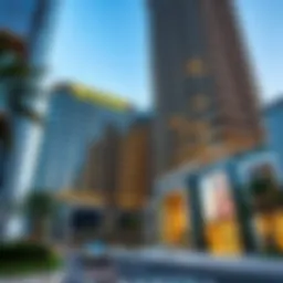 Exterior view of the Bay Square Building showcasing its modern architectural design