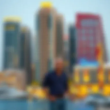 Vibrant lifestyle in Dubai Marina