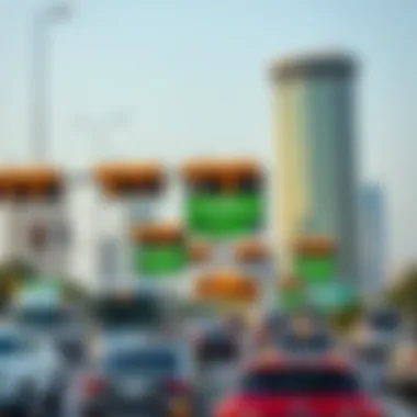 Traffic Innovations in Urban Dubai Smart traffic management system in action in Dubai