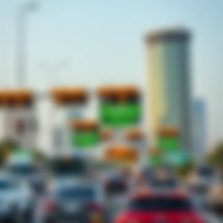 Traffic Innovations in Urban Dubai Smart traffic management system in action in Dubai