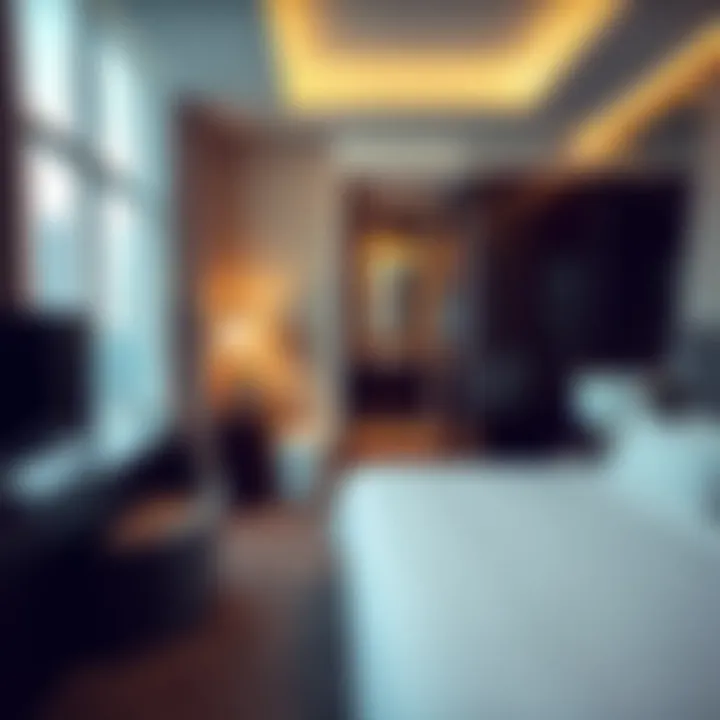 Inviting guest room at Grand Mercure Dubai featuring modern amenities