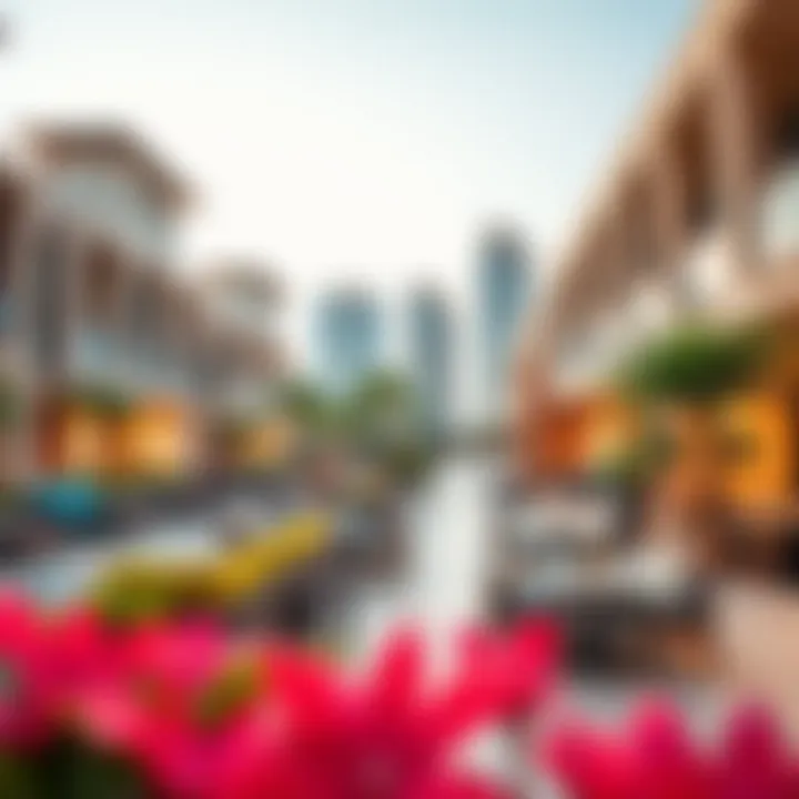 Vibrant community spaces and amenities in Riviera MBR City