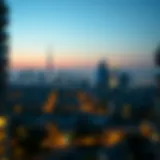 Al Nahda Skyline at Dusk Stunning view of Al Nahda skyline