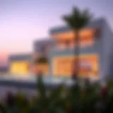 Stunning architectural design of a villa in Northern Bani Yas