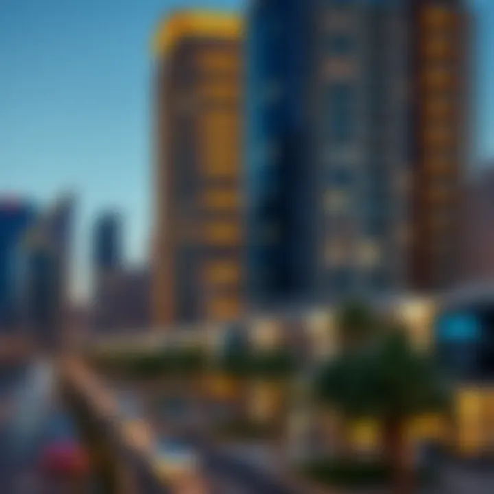 A thriving real estate market in Dubai with growth charts