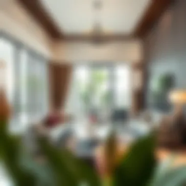 Stylish living area featuring contemporary furnishings and decor