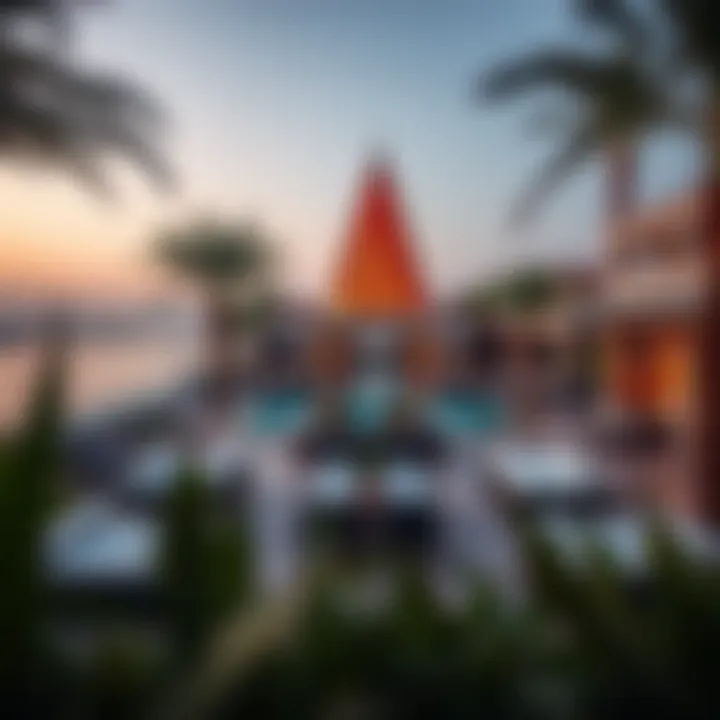 Stunning view of the amenities offered at World Islands hotels