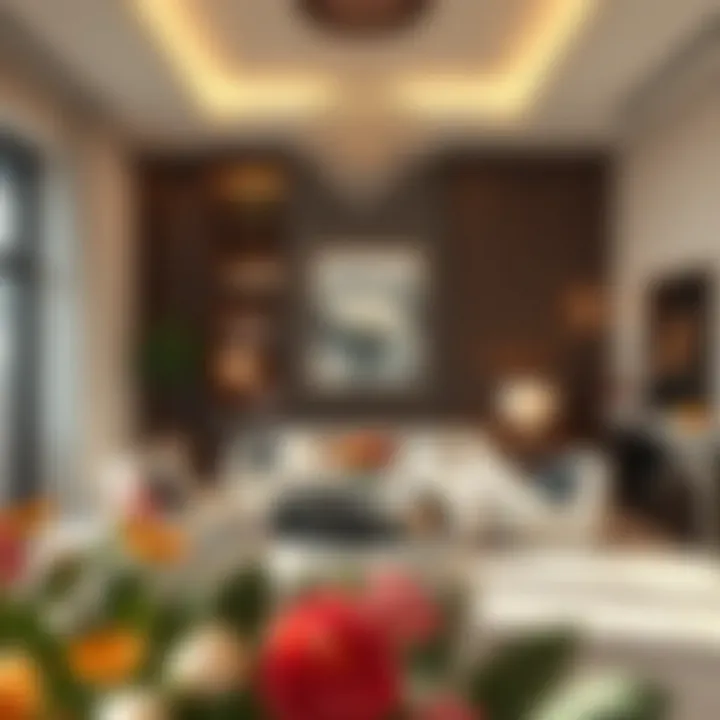 Interior of a luxury property developed by the Galadari Group