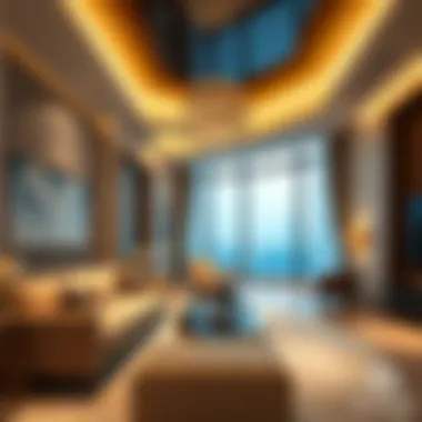 Luxurious interior features of a residence at Expo City