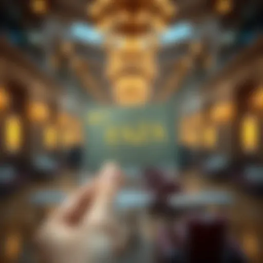 An intricate design of the Faza Card symbolizing connectivity.