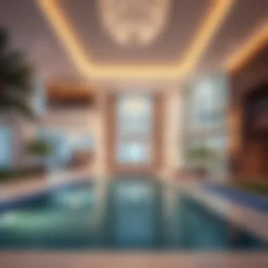 Luxurious villa in Gems Estate highlighting contemporary design.