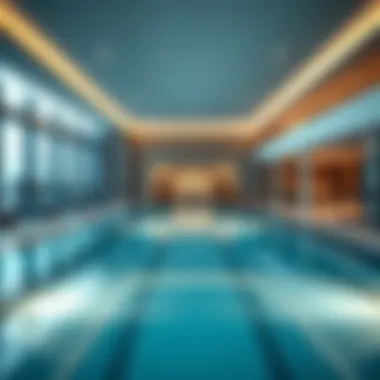 Exquisite Amenities at Grosvenor Business Bay Tower State-of-the-art amenities including fitness center and pool.