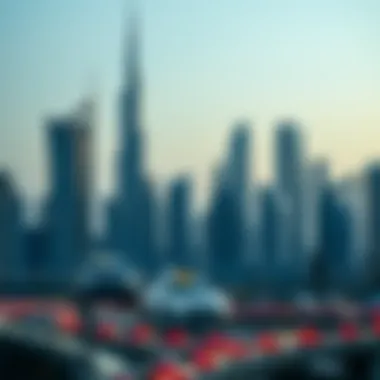 Stunning skyline of Dubai showcasing modern architecture