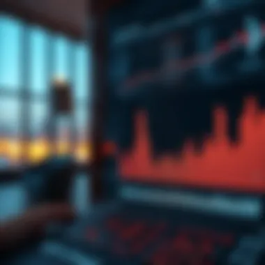 Real estate market trends illustrated with graphs and charts
