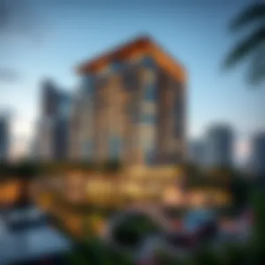 Stunning view of Hyatt Regency Creek Heights Residences showcasing modern architecture