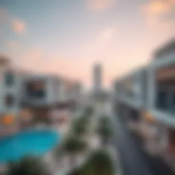 Panoramic view of Al Maskan 2 showcasing modern architecture