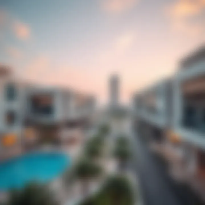 Panoramic view of Al Maskan 2 showcasing modern architecture