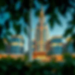 Stunning view of the International City Phase 1 architecture