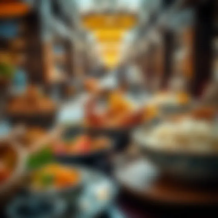 Gastronomic Delights from Around the World Delicious dishes from various cuisines