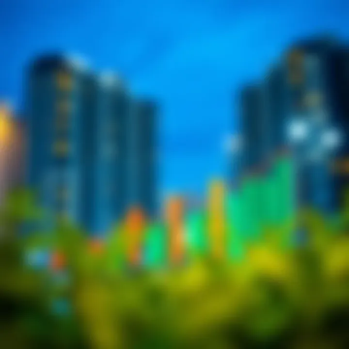 Graph showcasing rental trends in Karama