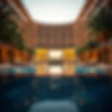 Stunning architectural design of Keturah Resort
