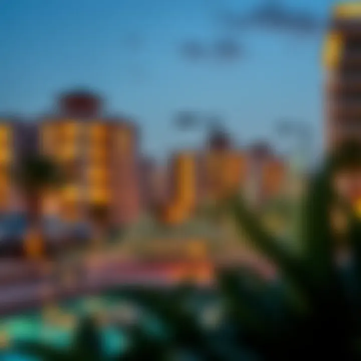 A chart displaying the market trends and investment potential related to Portofino in Dubai Hills