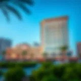 Architectural Excellence of Max Building Burjuman Stunning architectural view of Max Building Burjuman
