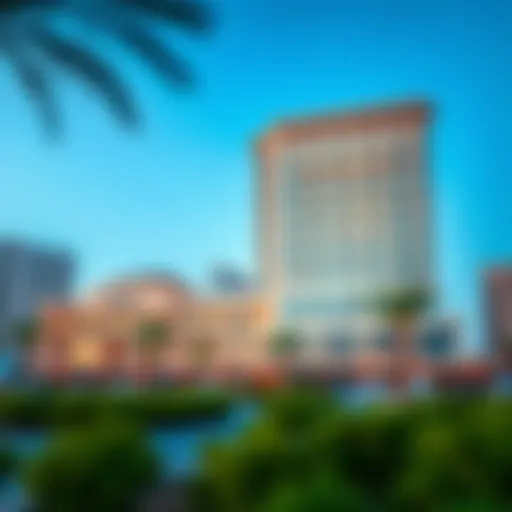 Architectural Excellence of Max Building Burjuman Stunning architectural view of Max Building Burjuman