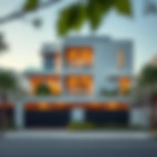 Exterior view of Move N Pick property showcasing modern architecture