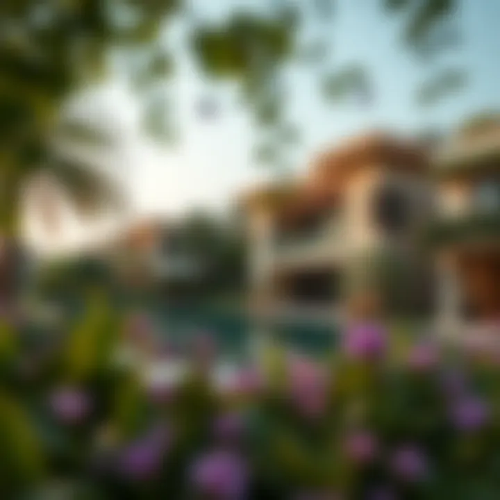 Luxurious residential properties in مجلس ضاحية مويلح with lush greenery