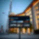 Digital interface showcasing Mulkiya Online features