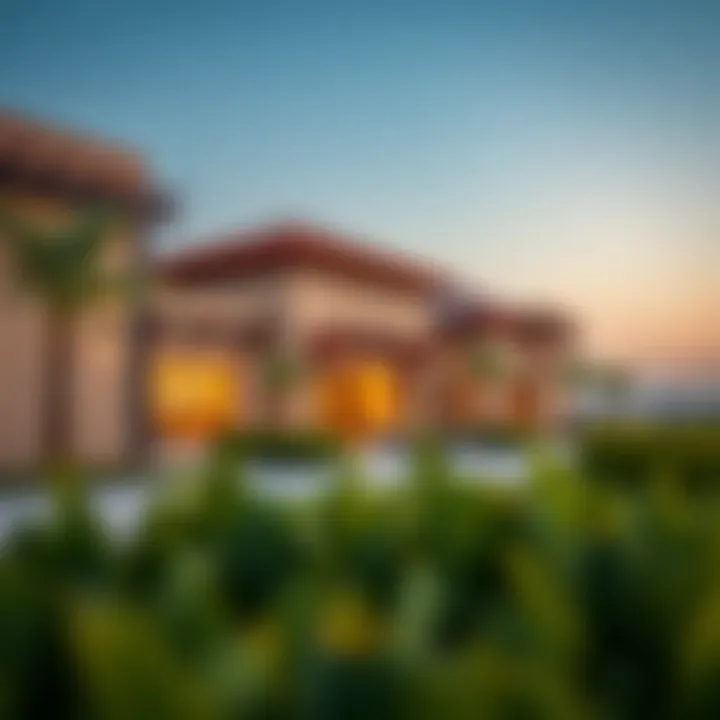 Community amenities in Nad Al Sheba 1 emphasizing lifestyle and leisure options