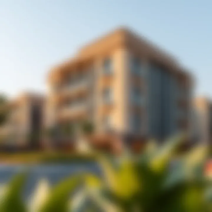 Modern residential developments in Nad Al Sheba 1 highlighting real estate potential