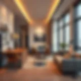 Modern communal living space in Tecom