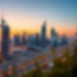 Stunning skyline of Dubai showcasing modern architecture