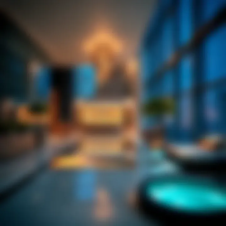 Luxurious amenities within Nobles Tower highlighting urban lifestyle