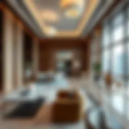 Luxurious interiors of Nobu Residence showcasing elegant design and decor